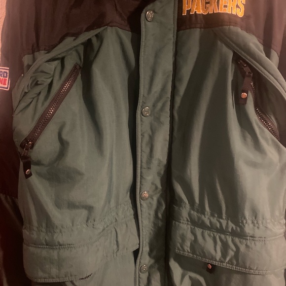 Vintage Starter Pro Line Zip Up puffer long Jacket - Picture 6 of 8